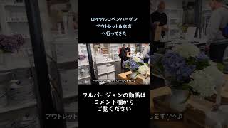 ロイヤルコペンハーゲンアウトレット/ロイコペ本店/【デンマーク旅行】/Royal Copenhagen