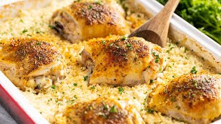 Best Baked Chicken and Rice Casserole