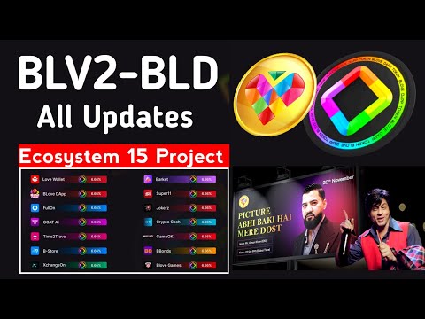 BLV2 BLD New Updates ! Omar Khan Metting Update ! Monthly 10% Release $10000