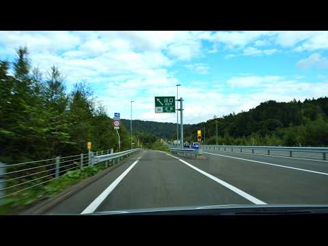 Japan Hokkaido highway 4K/60p drive, E38 DOTO EXP：Obihiro-otofuke IC → Shoro IC