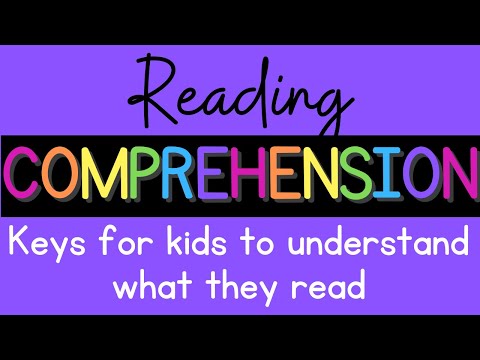 Reading Comprehension for Kids