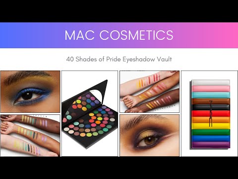 MAC Cosmetics 40 Shades of Pride Eyeshadow Vault