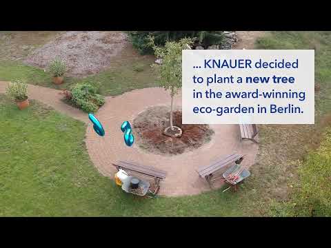 KNAUER plants tree for 56th anniversary