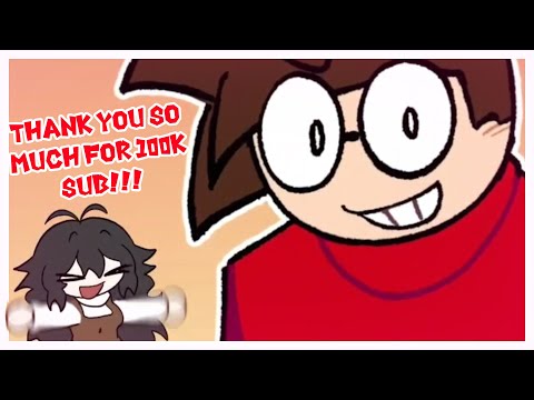 Animation collab with my partner BluBonm! (Thank you so much for 100k sub :D!!!)