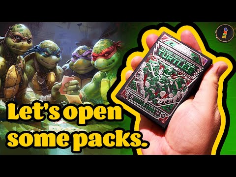 COWABUNGA!!! Teenage Mutant Ninja Turtles Playing Cards by Theory11!