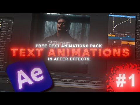 Smooth Text Animations Tutorial | After Effects Guide [Free Text Animations Pack]