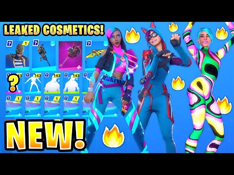 *NEW* Leaked Fortnite Skins  & Emotes..! (Lynx V2, Neo Ninja & More..!)