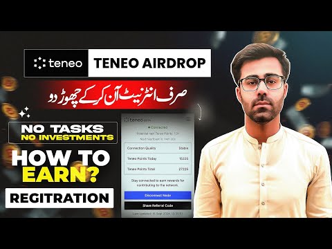 Teneo Protocol Airdrop Setup Full Guide || Teneo Airdrop Account Registration Full Process