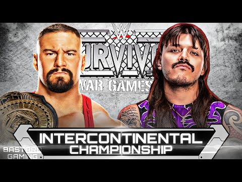 WWE 2K24 | Bron Breakker VS Dominik Mysterio - Intercontinental Championship | Survivor Series