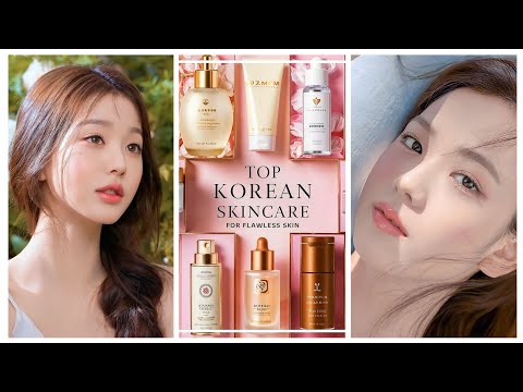 "TOP KOREAN SKINCARE PRODUCTS FOR FLAWLESS SKIN"✨💗 #fyp  #koreanskincare #fypシ゚viral  #skincare