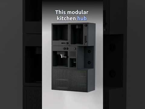 Super cool and innovative kitchen hub! #kitchen #tech #appliances #kitchengadgets #kitchenideas