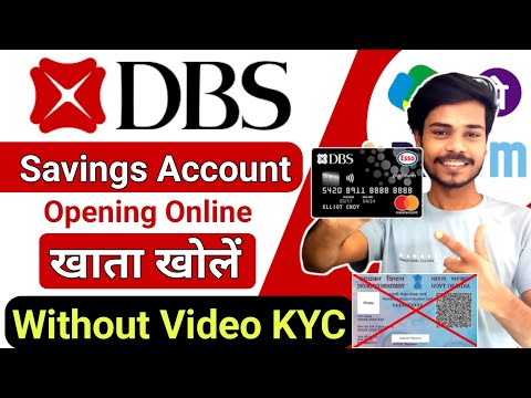 Without Video KYC | dbs bank account opening 2024 | dbs bank zero balance account opening online |