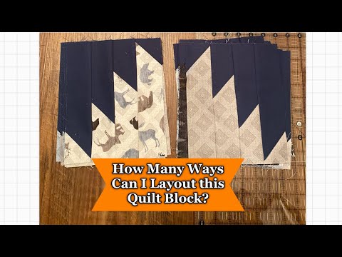 Desert Blossoms Layout Options, Delectable Mountains Quilt Block, Which one will I choose? #quilting