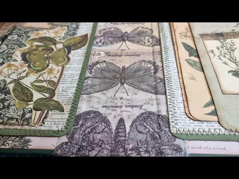 Creating Hardback Botanical Journals - 3 Ways