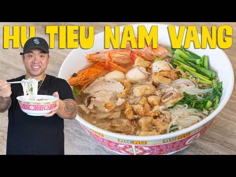 How to Make: Authentic Hu Tieu Nam Vang/Phnom Penh Noodle Soup in 5 EASY Steps!