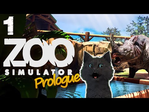 СОБСТВЕННЫЙ ЗООПАРК СУПЕР КОТА 🐱 Zoo Simulator Prologue 🐱 ЗОО СИМУЛЯТОР #01