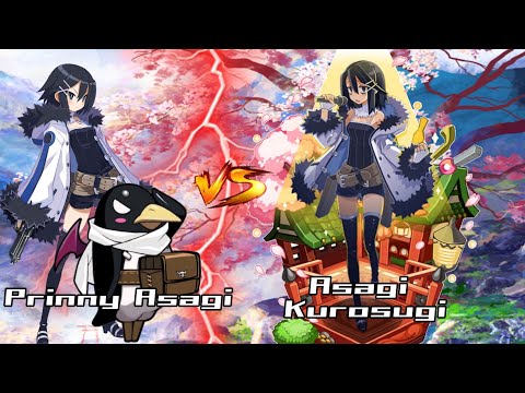 Prinny 2 Asagi Wars, Sakura Palace Boss Battle (Hell's Finest Mode) #prinny #hardmode #bossfight