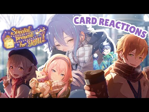 Reacting to "Special present for YOU !" Cards | #projectsekai