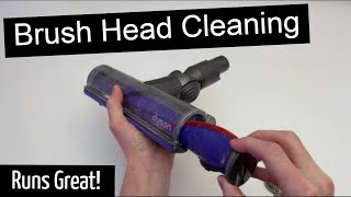 Dyson V6 Brush Head Disassembly