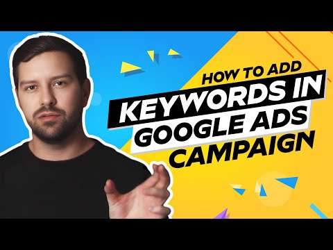 How To Add Keywords In Google Ads Campaign In 2025