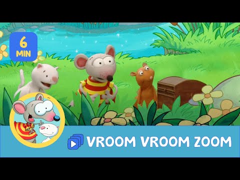 Toopy and Binoo | Treasure Chest | Vroom Vroom Zoom