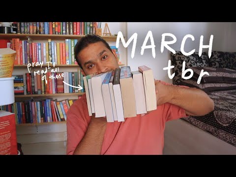 picking out my MARCH TBR 📚 // mystery/thrillers, korean books, lit fic +more