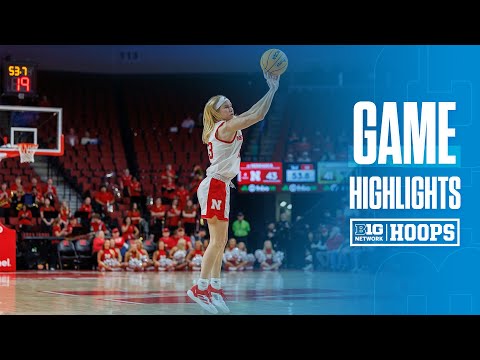 Tarleton State at Nebraska | Highlights | Big Ten Women's Basketball | 12/11/2024