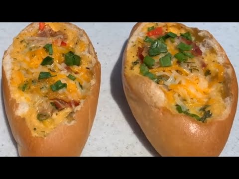 How To Make Bacon Egg And Cheese Boats