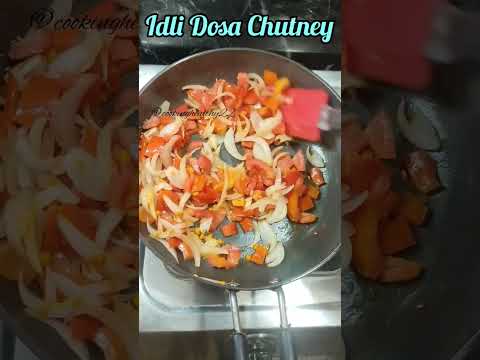 Tomato chutney for idli dosa|kara chutney in tamil|#shorts #cookinghealthy22