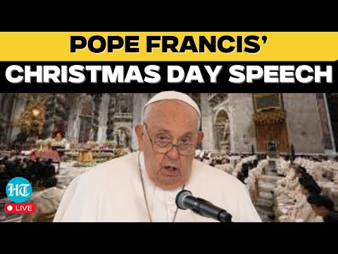 Christmas 2024 LIVE | Pope Francis Delivers Christmas ‘Urbi et Orbi’ Speech | Vatican Christmas