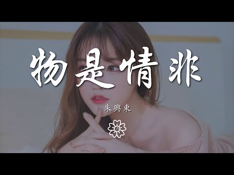 朱興東 - 物是情非『又一夜想念蓄在筆尖』【動態歌詞Lyrics】