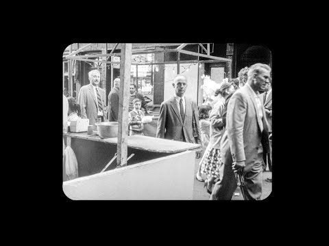 Henri Cartier-Bresson dans les rues de New-York en 1957