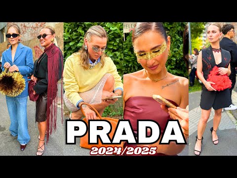 Prada Milan Fashion Week 2024/2025 | Stunning New Collection Reveal