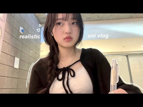 productive uni vlog: realistic studying routine, kpop dance, all nighters, busy school life, burnout