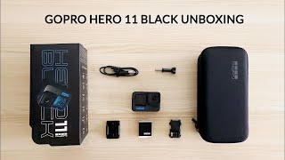 UNBOXING OF GOPRO 11 AND SETUP! #unboxing #gopro11 #goprohero11 #technology #actioncamera