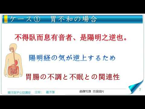 東洋医学公益講座　第313回黄帝内経‗逆調論2