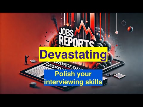 Devastating jobs report, polish your interviewing skills #jobs #interviewquestions #interviewprep