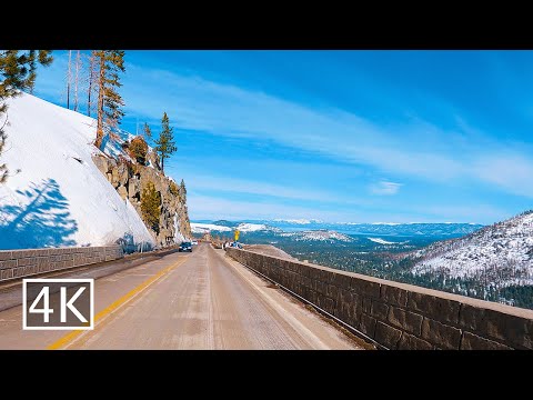 [4K] Driving On Highway 50: The Most Scenic Road To Lake Tahoe, California