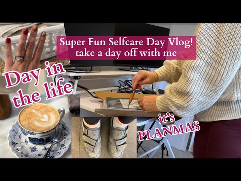 Selfcare Day VLOG | Take the day off with me! | PLANMAS | Living my December intentions! | GIVEAWAY