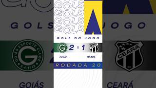 GOLS DO JOGO! Goiás 2 x 1 Ceará #shortsvideo #shorts #futebol #SérieB #CearáSC #CearáPLAY #Gols