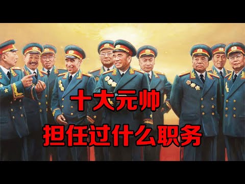 新中国成立后，十大元帅都担任过什么职务