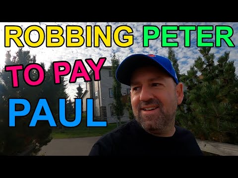 Robbing Peter to pay Paul