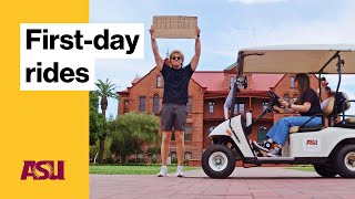 First-day rides : Arizona State University (ASU)