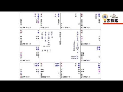 【專家教路】紫微斗數 － 案例（六）完【Master Lai】