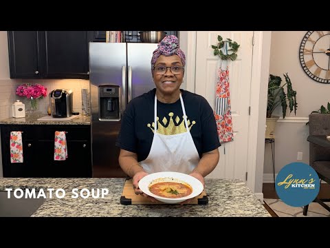 How to make Delicious Tomato Soup     #LynnsKitchen #PrayCookRepeat