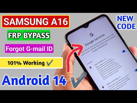 Samsung A16 FRP Bypass Android 14 | TalkBack Not Working | Without PC Google Account Bypass