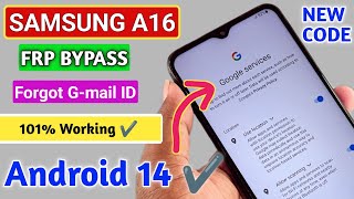 Samsung A16 FRP Bypass Android 14 | TalkBack Not Working | Without PC Google Account Bypass