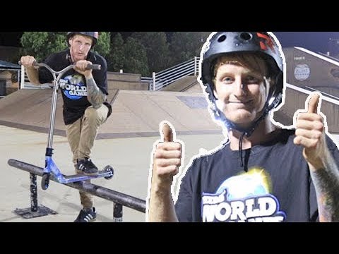 Park Rider Teaching YOU Street Tricks at SKATEPARK!