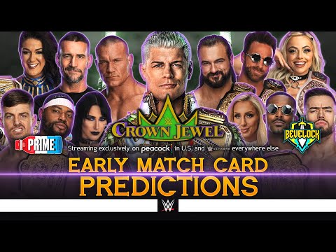 WWE Crown Jewel 2024 - Early Card [v2]