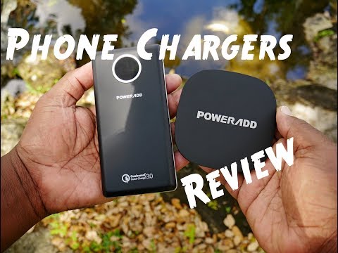 Poweradd Wireless QI and Battery Bank Qualcomm quick USB charger Review